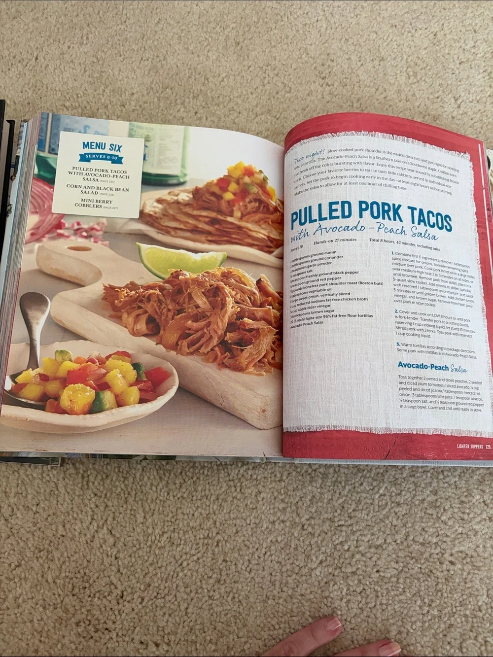 Southern Living Sunday Suppers Cookbook